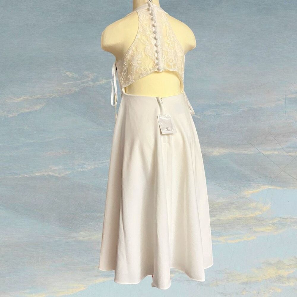 David’s Bridal Junior Bridesmaid Dress / SZ: 10 / NWT - Picture 2 of 9